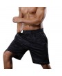 Mens Summer Quick Dry Breathable Elastic Waist Gym Shorts Jogger Shorts