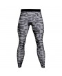 Mens PRO Quick-drying High-elastic Camouflage Skinny Legging Jogging Training Sport Pants