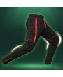 Mens Stylish Joggers Pants Elastic Waist Solid Color Slim Fit Casual Sport Pants