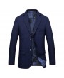 Mens Plaid Blazer Fashion Business Slim Fit Casual Male Blazer Suit Jacket