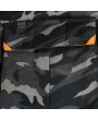 Mens Camo Printing Detachable Hooded Multi Pockets Outdoor Windproof Thickened Warm Jacket