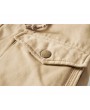 Casual Multi Pockets Warm Windproof Detachable Hooded Jacket for Men