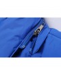 Outdoor Down Padded Reversible Detachable Hooded Sport Coat Vest for Men