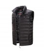 Mens Outdoor Heating Warm Vest USB Safety Intelligent Graphene Carbon Fiber Vest