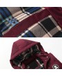 Casual Hooded Thicken Winter Fall Cotton Coat Vest for Men