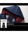 Thick Detachable Hooded Loose Warm Zipper Pockets Vest for Men