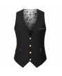 British Style Business Casual Slim Fit Vest for Men