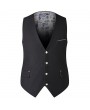 British Style Business Casual Slim Fit Vest for Men