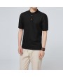 Mens Cotton Linen Chinese Style Retro Solid Color Stand Collar Summer Casual T Shirts