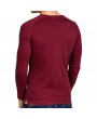 Mens 100%Cotton Breathable Cozy Solid Color Long Sleeve Slim Fit Casual Buttons T Shirts