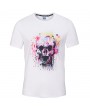 Mens Creative 3D Printed Tee Top O-neck Short Sleeve Casual Summer T-shirt