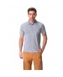 Mens Cotton Breathable Solid Color Turn-down Collar Short Sleeve Casual Golf Shirt