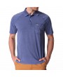 Mens Cotton Breathable Solid Color Turn-down Collar Short Sleeve Casual Golf Shirt