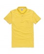 Men Summer Golf Shirt Multicolor Turn-down Collar Front Pocket Short Sleeve T Shirt