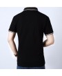 Mens Spring Summer Cotton Golf Shirt Casual Turn-down Collar T Shirts