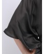 Women Sexy Plunge V-neck Bat Sleeves Romper