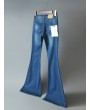 Vintage High Waist Stretch Flared Denim